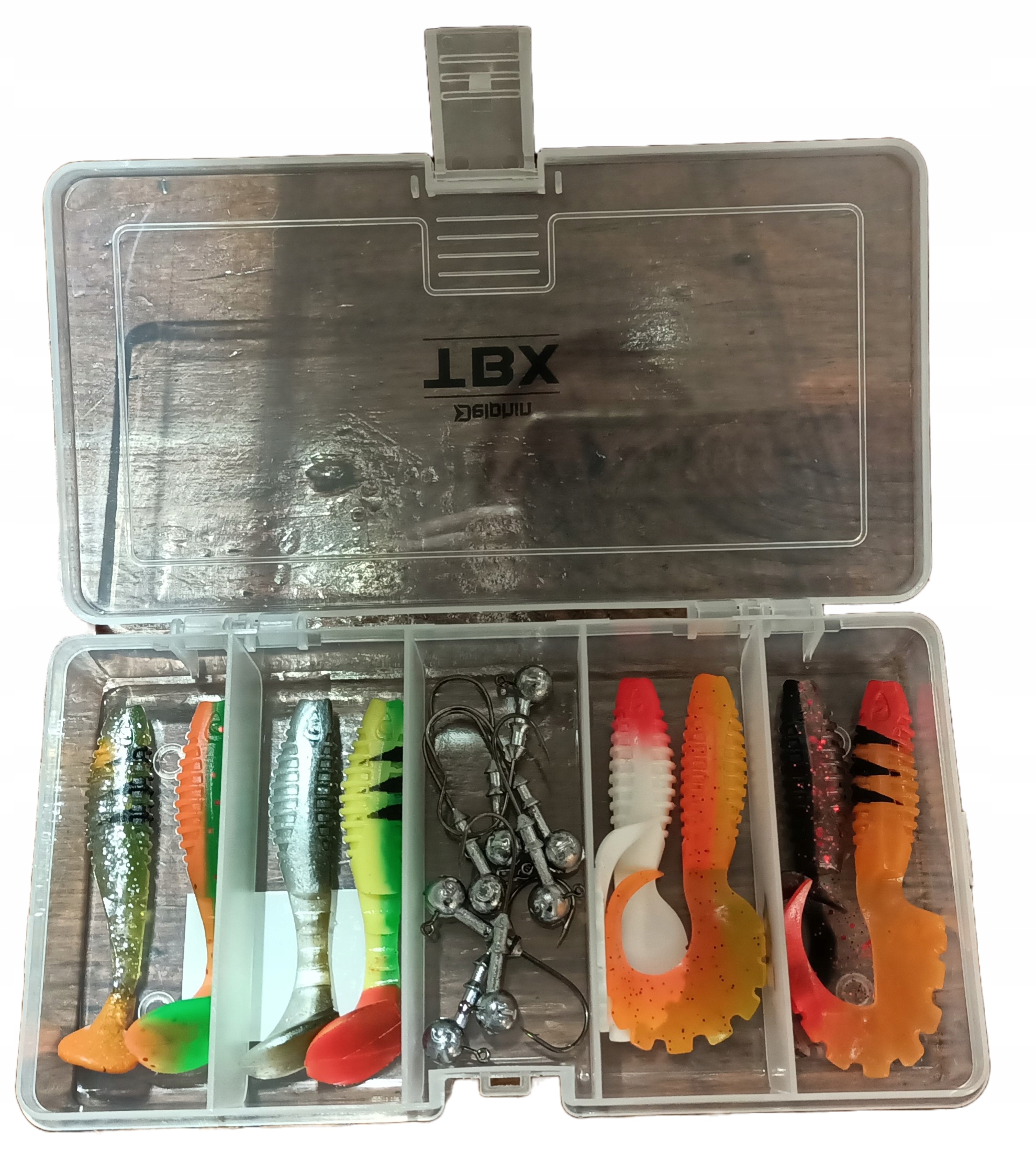 Zestaw gum Delphin Uvs 8cm główki pudełko