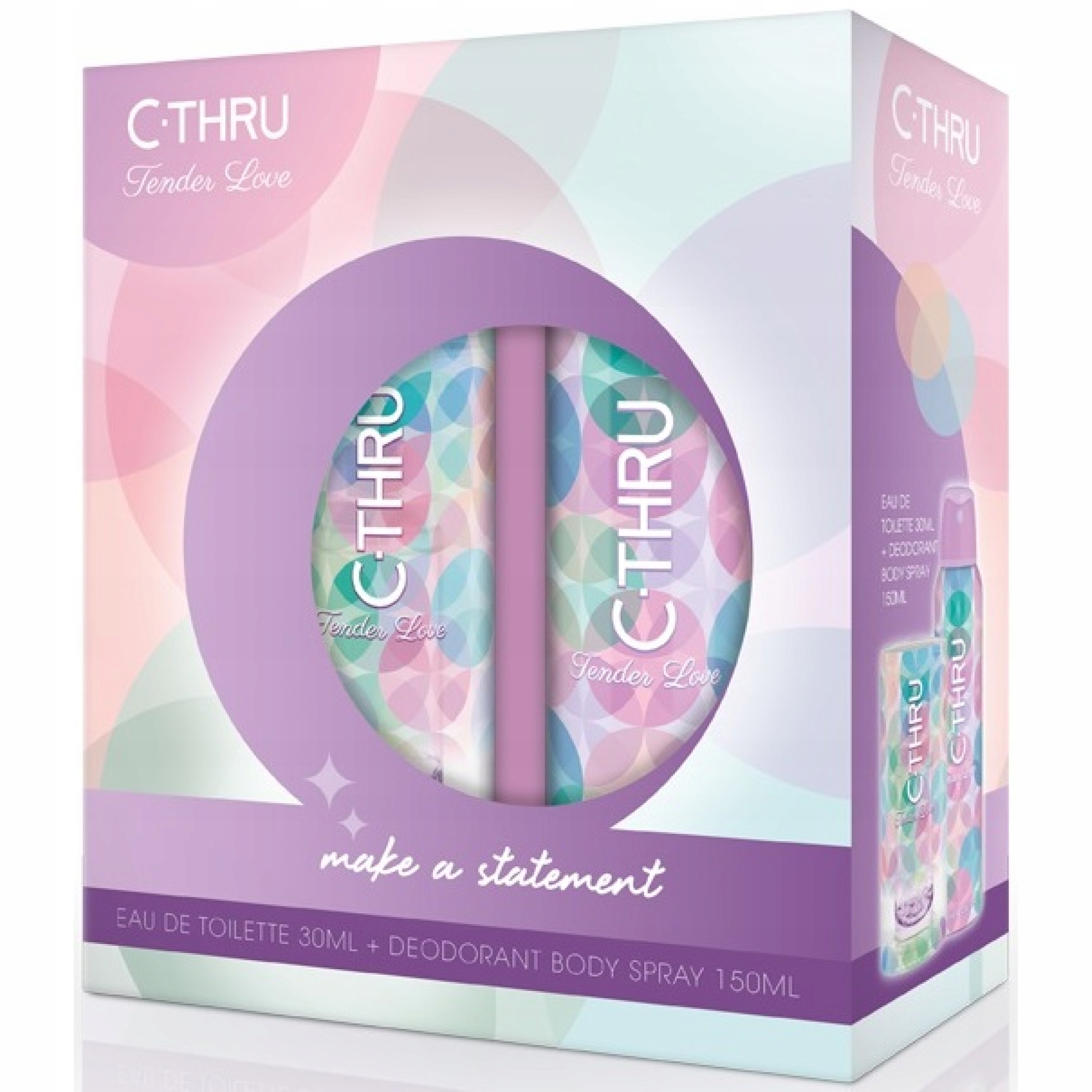 C-Thru Tender Love toaletní voda 30 ml deodorant sprej 150 Ml Unikátní