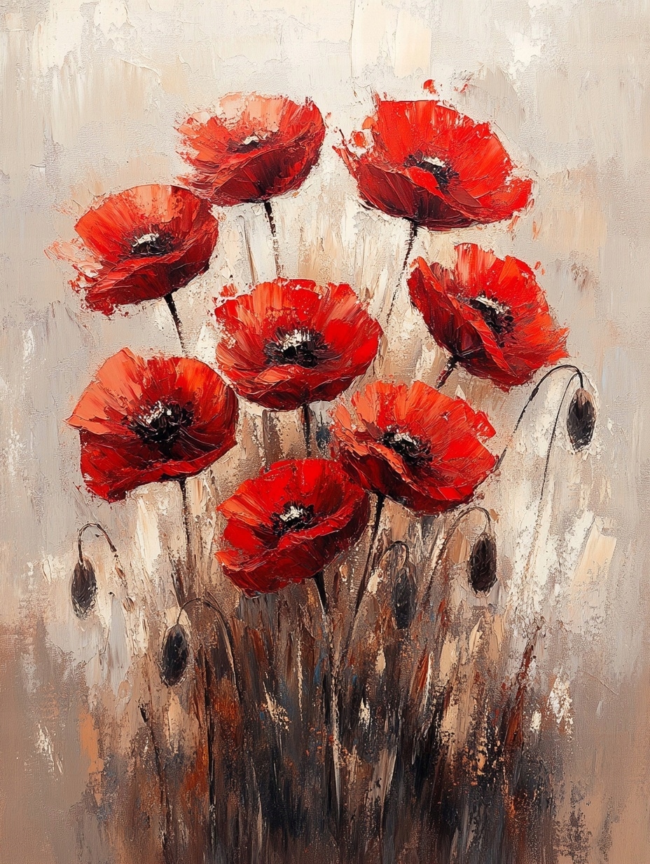 Obraz Na Plátně Canvas Příroda Květiny Červené Máky Pole 75x100