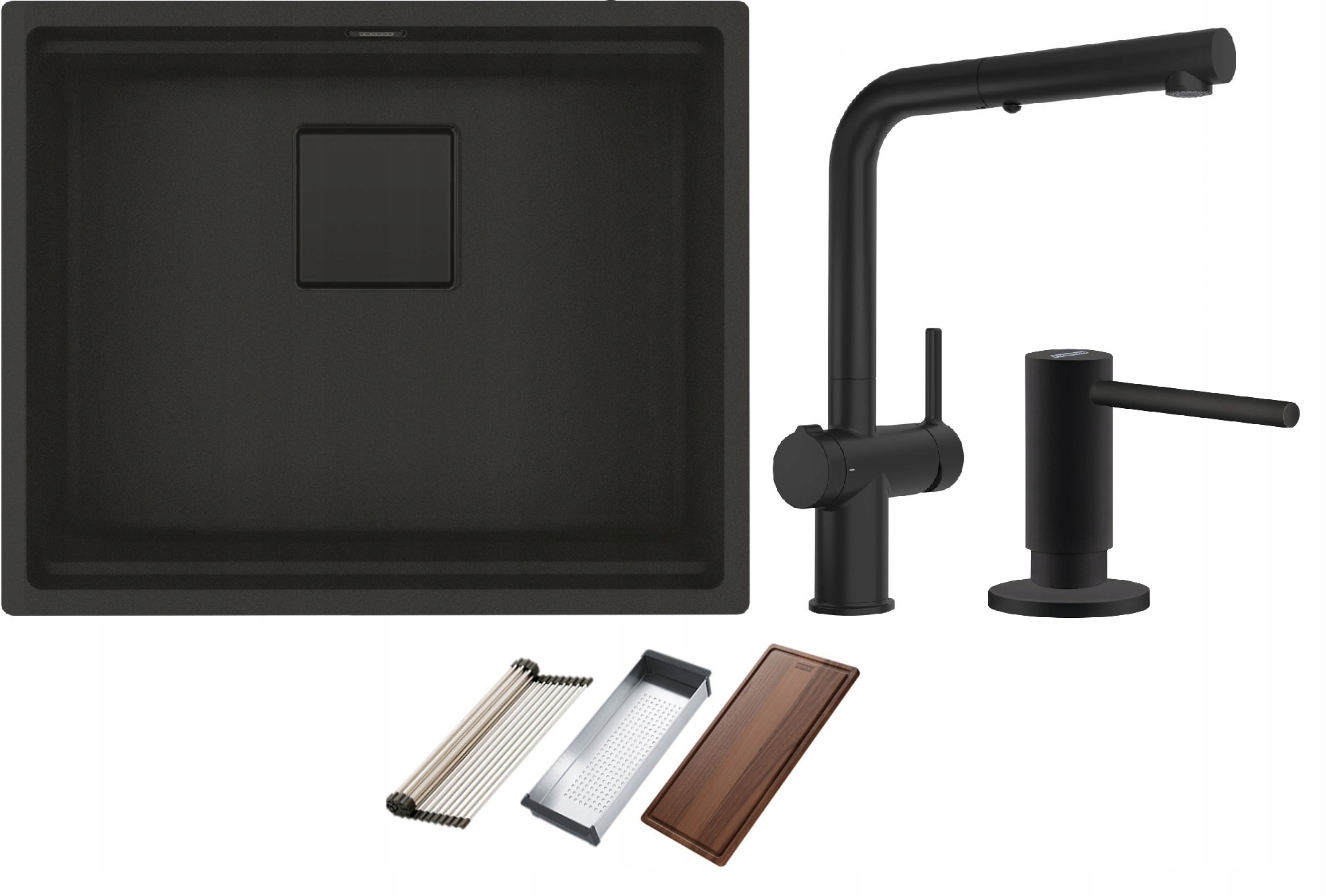 Zestaw Franke KNG 110-52 + Active Twist + dozownik (7612986316582 ...