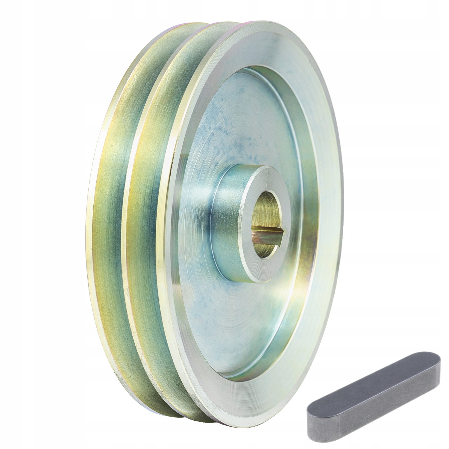 Kola řemenice 2 pásky 2x 17 mm Hb fi 170 otvor 32 mm drážka