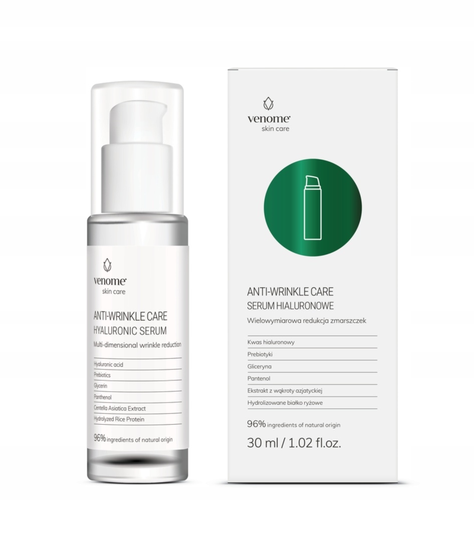 Venome Anti-Wrinkle Care – Sérum s kyselinou hyaluronovou 30 ml