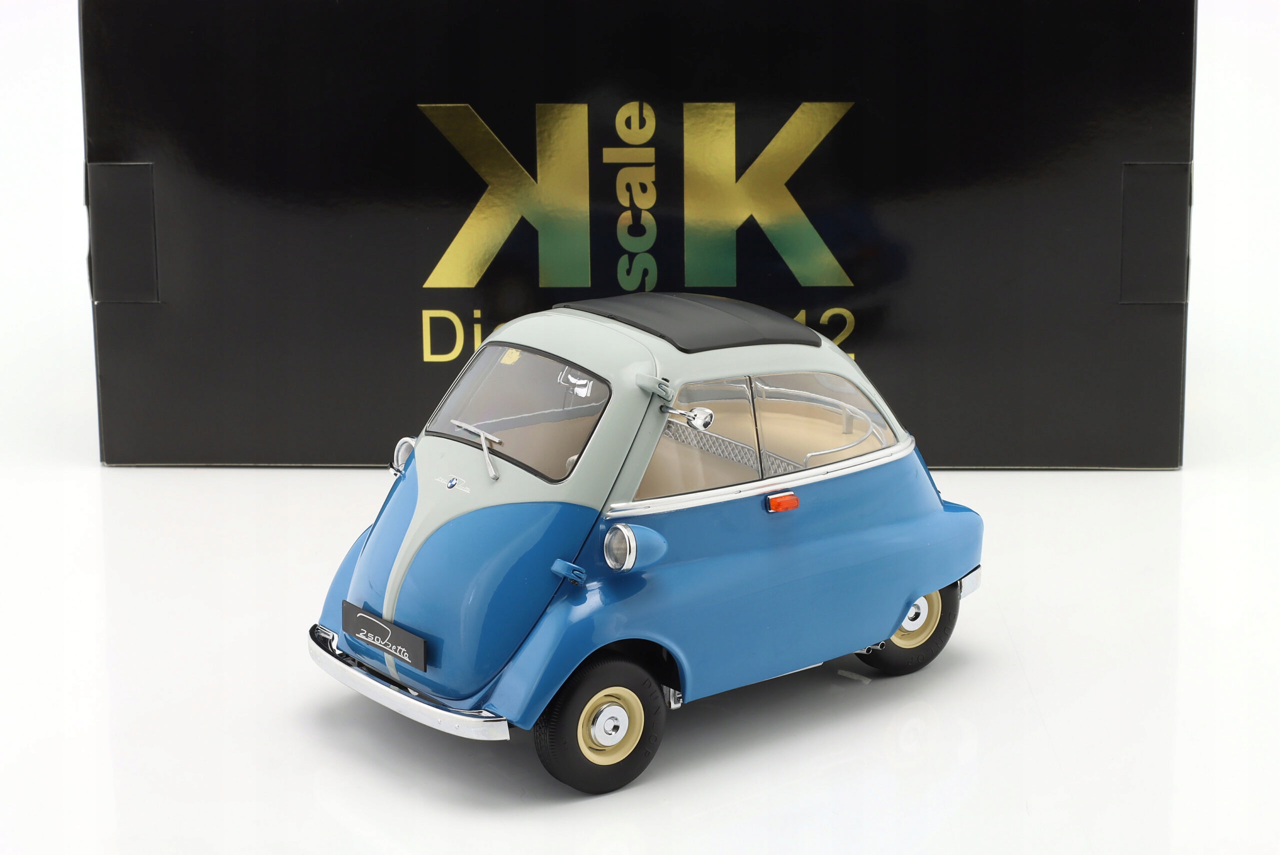 Měřítko Kk Bmw Isetta 250 1959 Modrá/Světle modrá 1:12