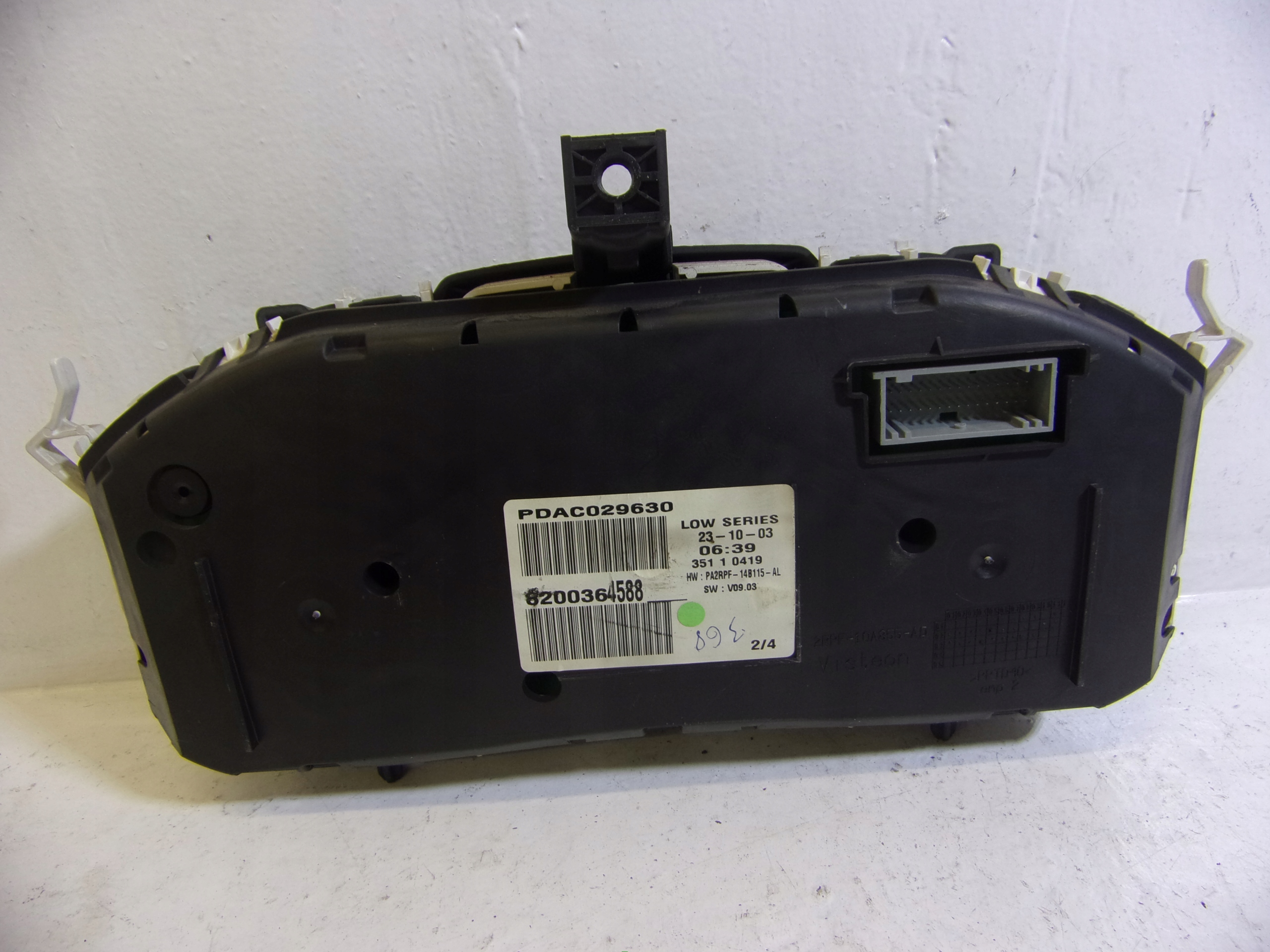 dials dials RENAULT MEGANE 2 8200364588