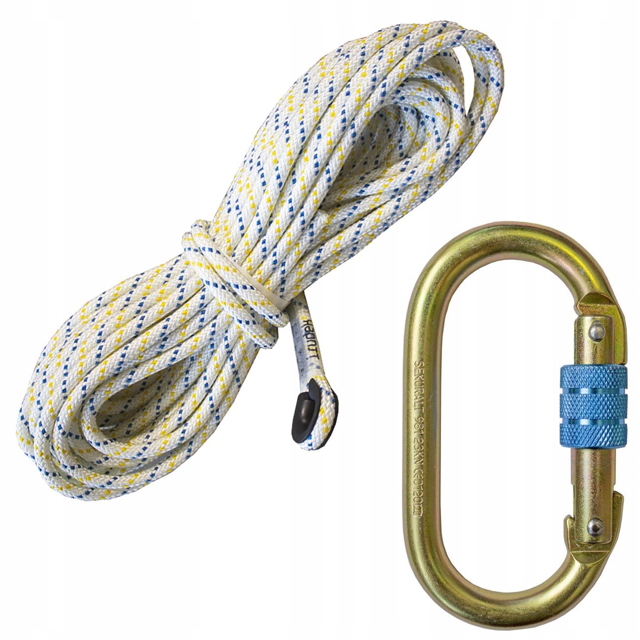 

Lina Statyczna 50m karabińczyk Irudek asekuracja