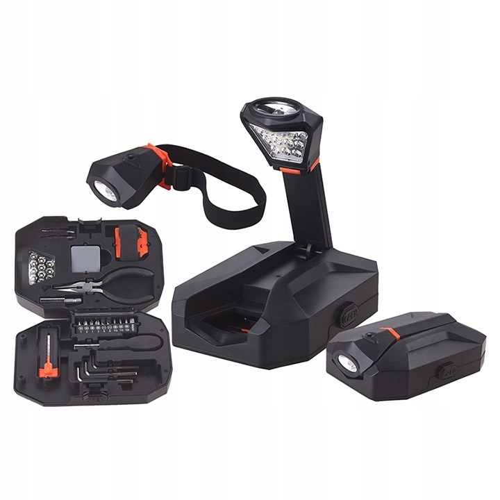 Zestaw narzedzi naprawczy 24in1 latarka prezent