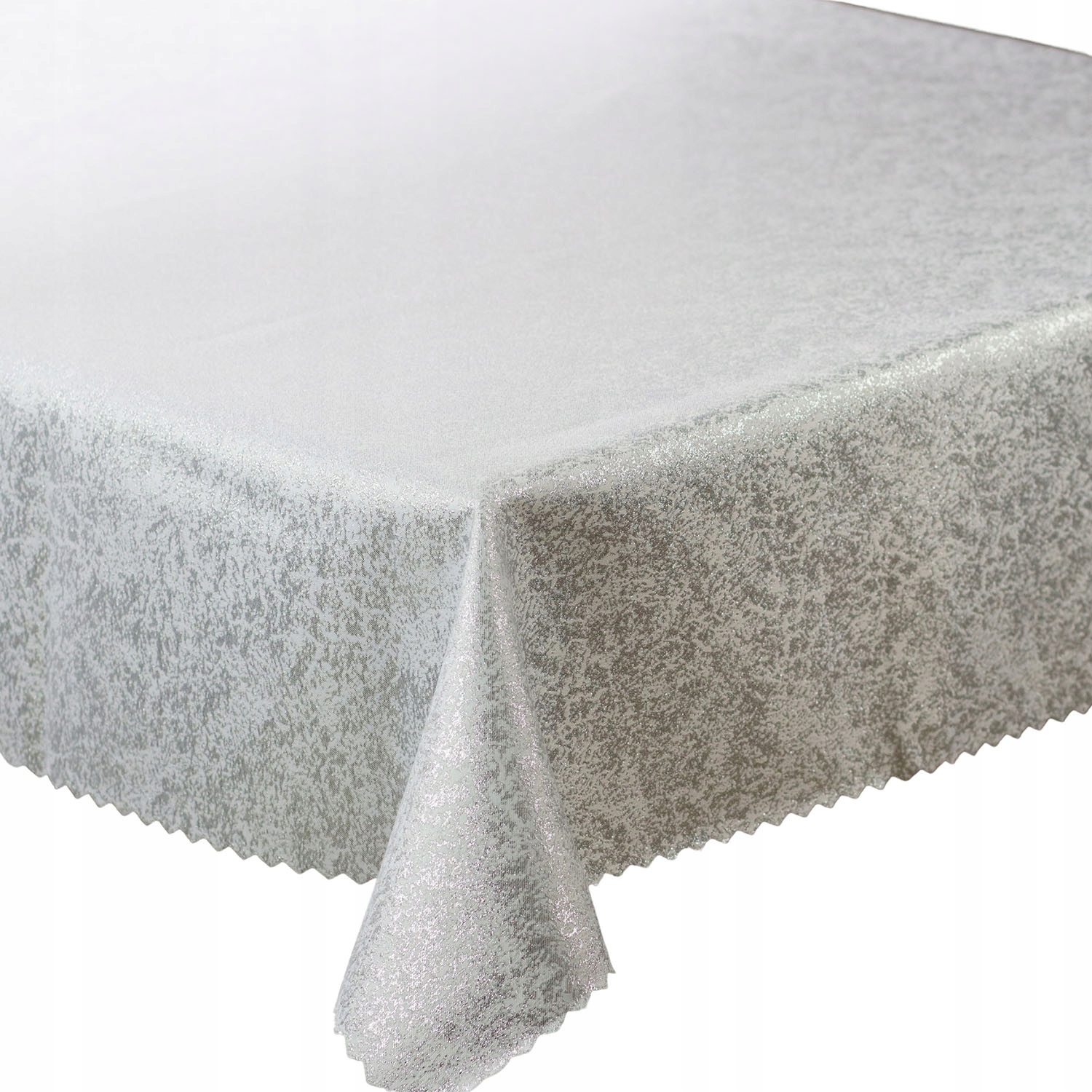 

Obrus Plamoodporny Marmurek Srebrny 140x140 cm
