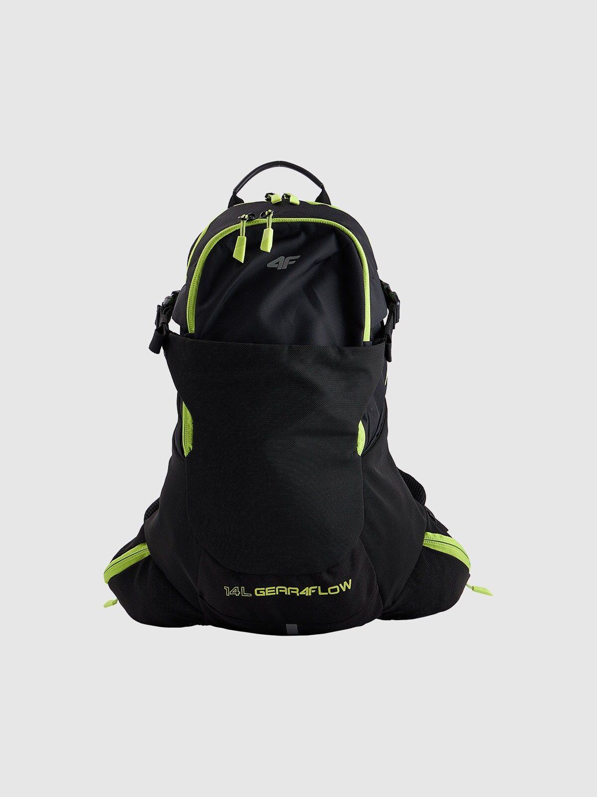 4F Batoh na kolo (14 L) černý, sportovní