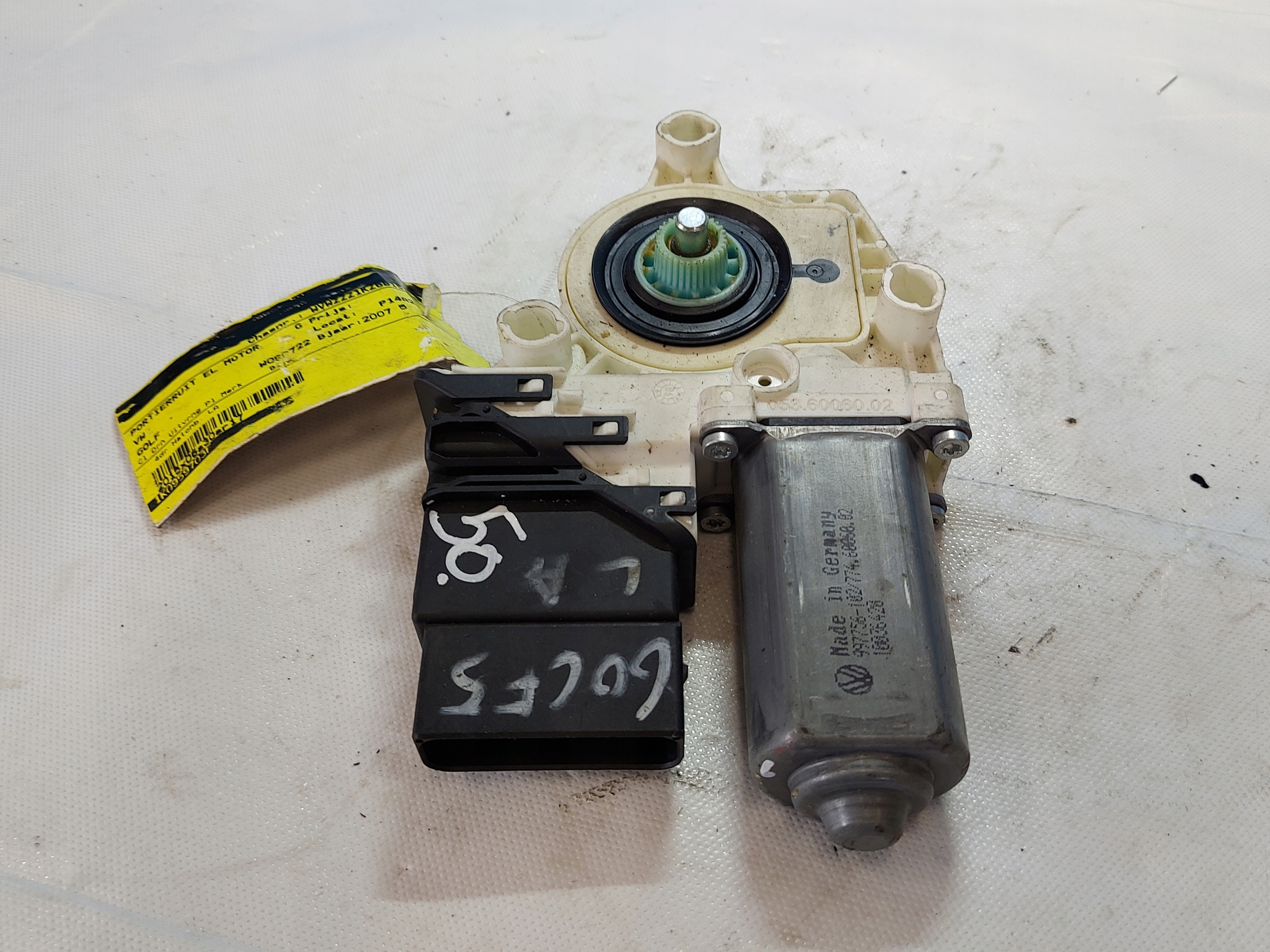 engine lifting windows GOLF V 993424200 left rear part