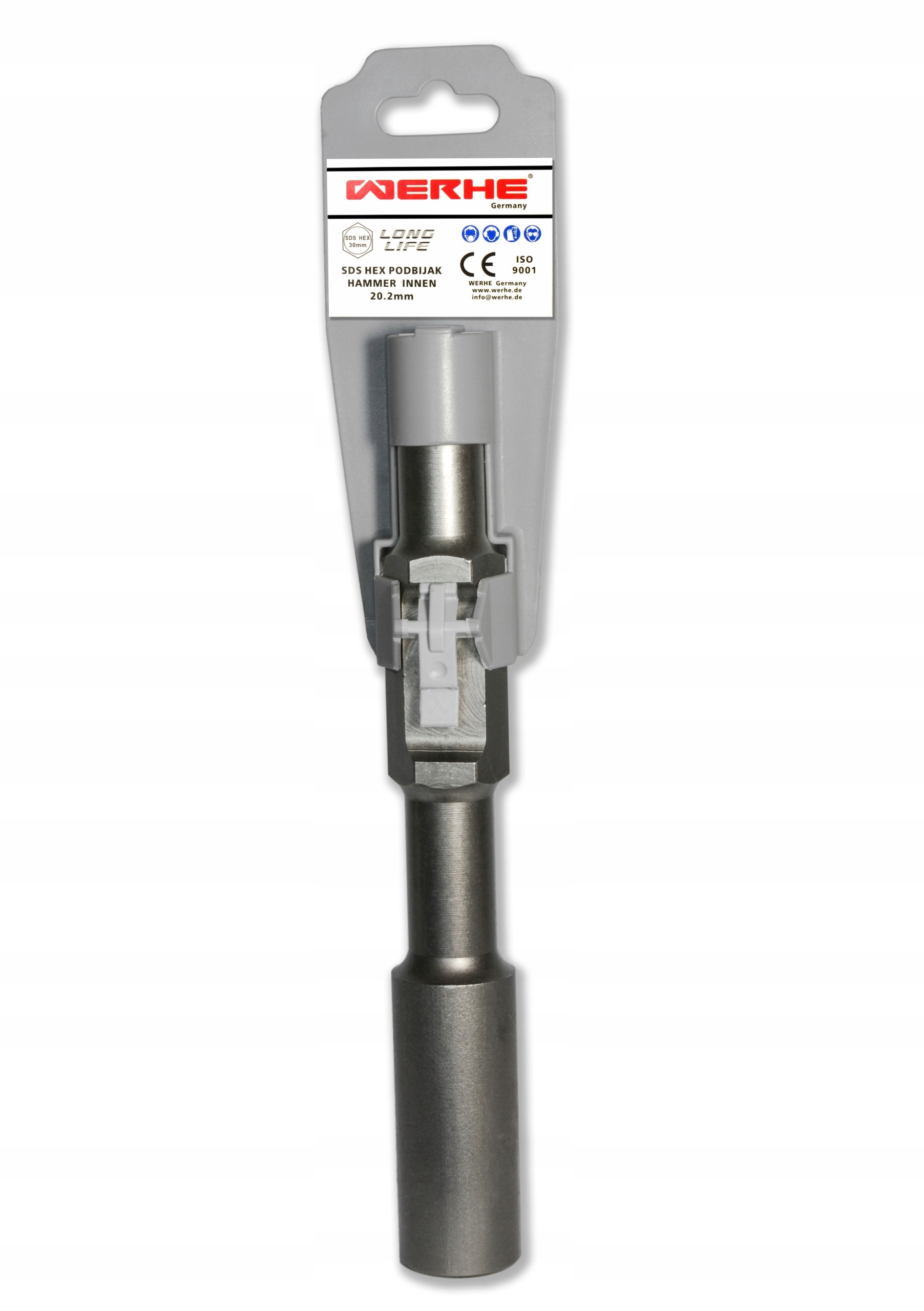 

Podbijak Dłuto Uziom Hammer 20,2MM Hex 30MM-WERHE