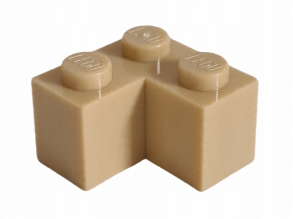 

Lego 4124455 2357 2x2 Klocek Narożny Piaskowy Tan