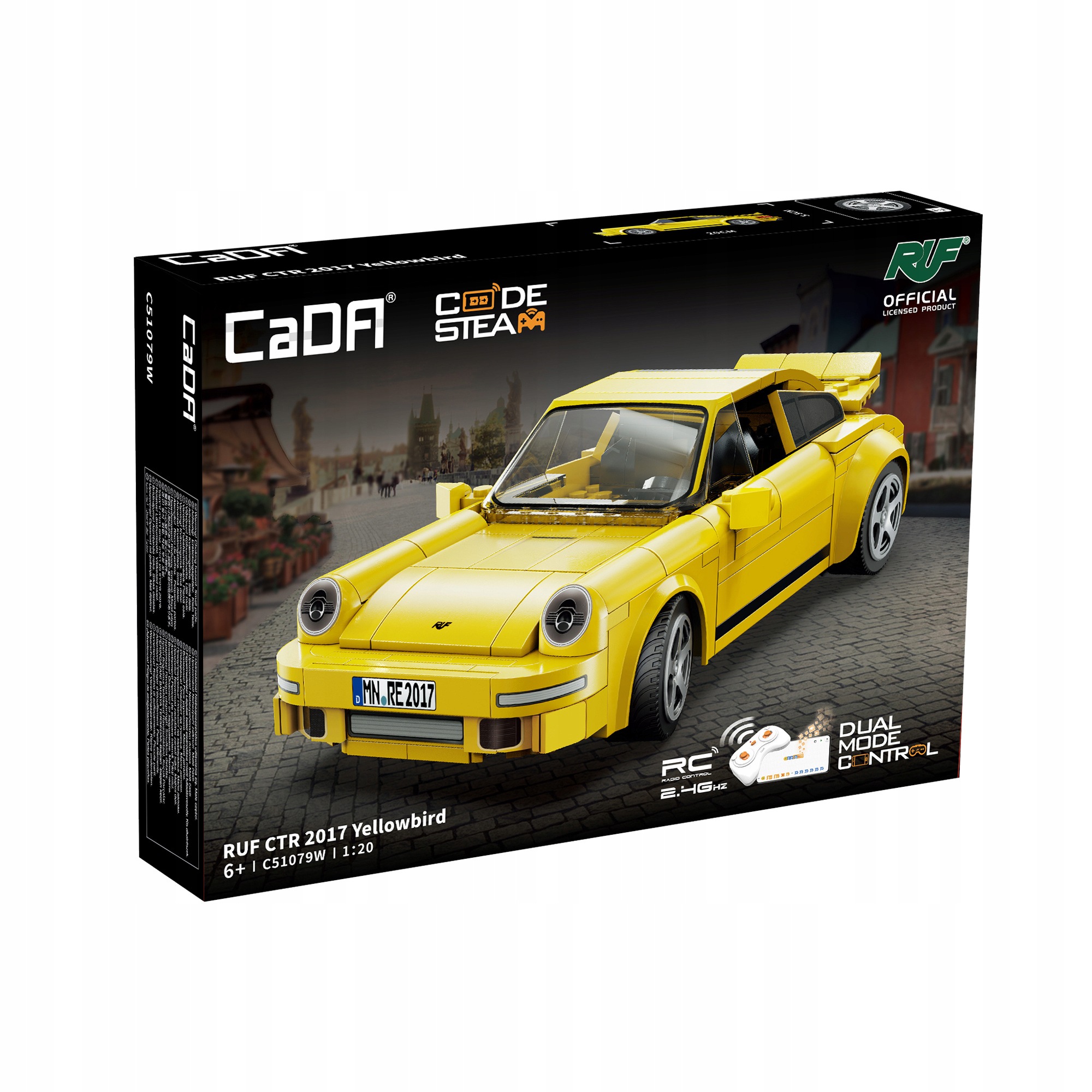 Ruf Ctr 2017 Yellowbird, samochód Rc