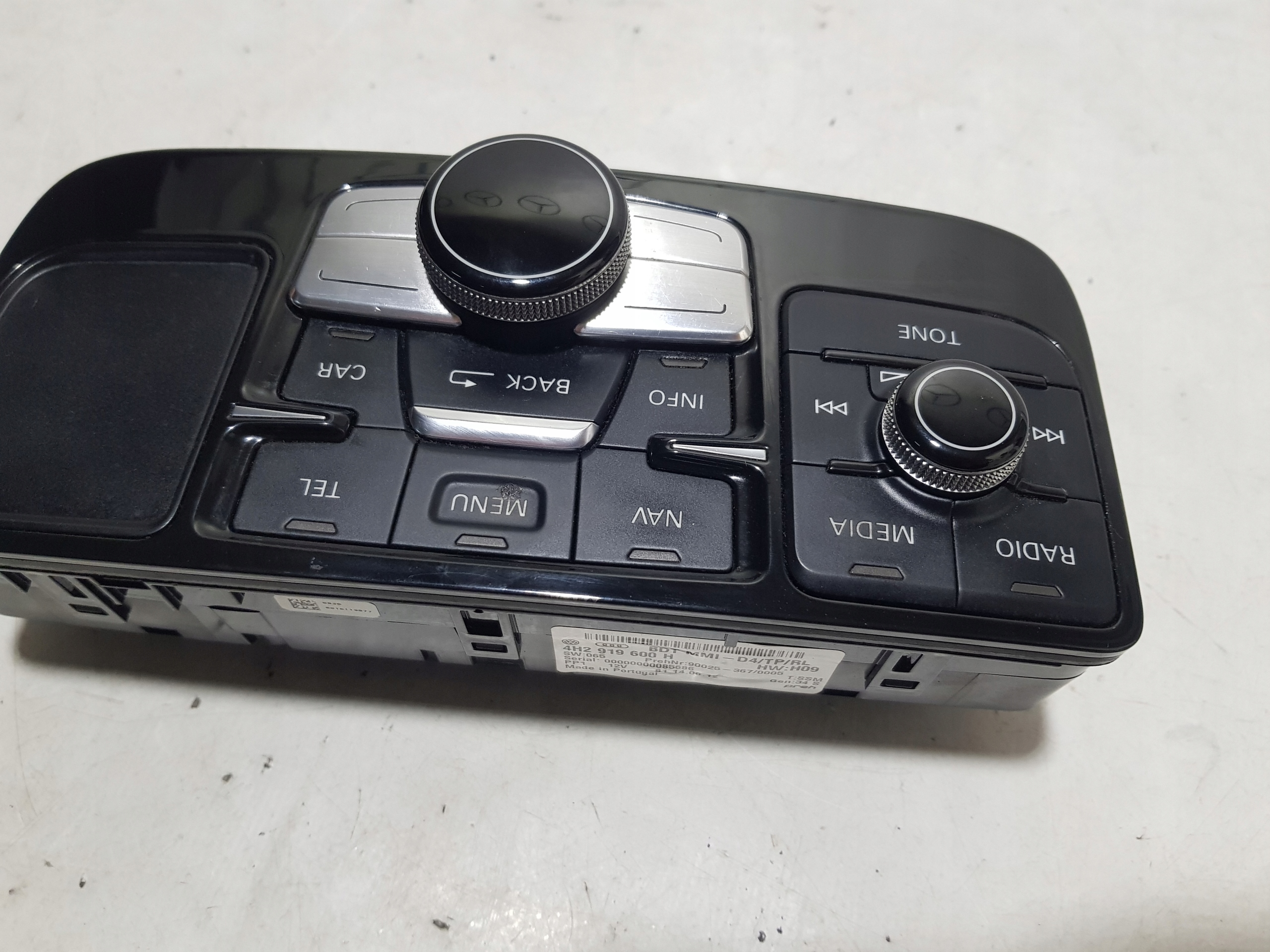 AUDI A8 D4 control panel MMI 4H2919600H