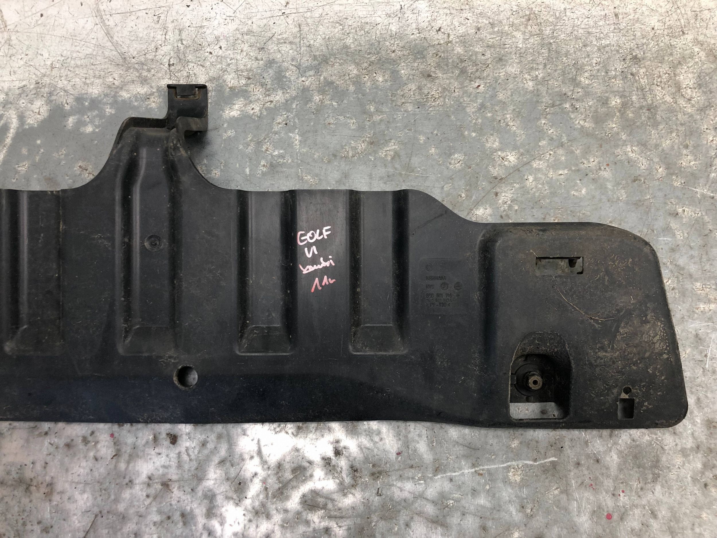 blende abdeckung unter stoßstange heck VW GOLF VI KOMBI 3C0501713