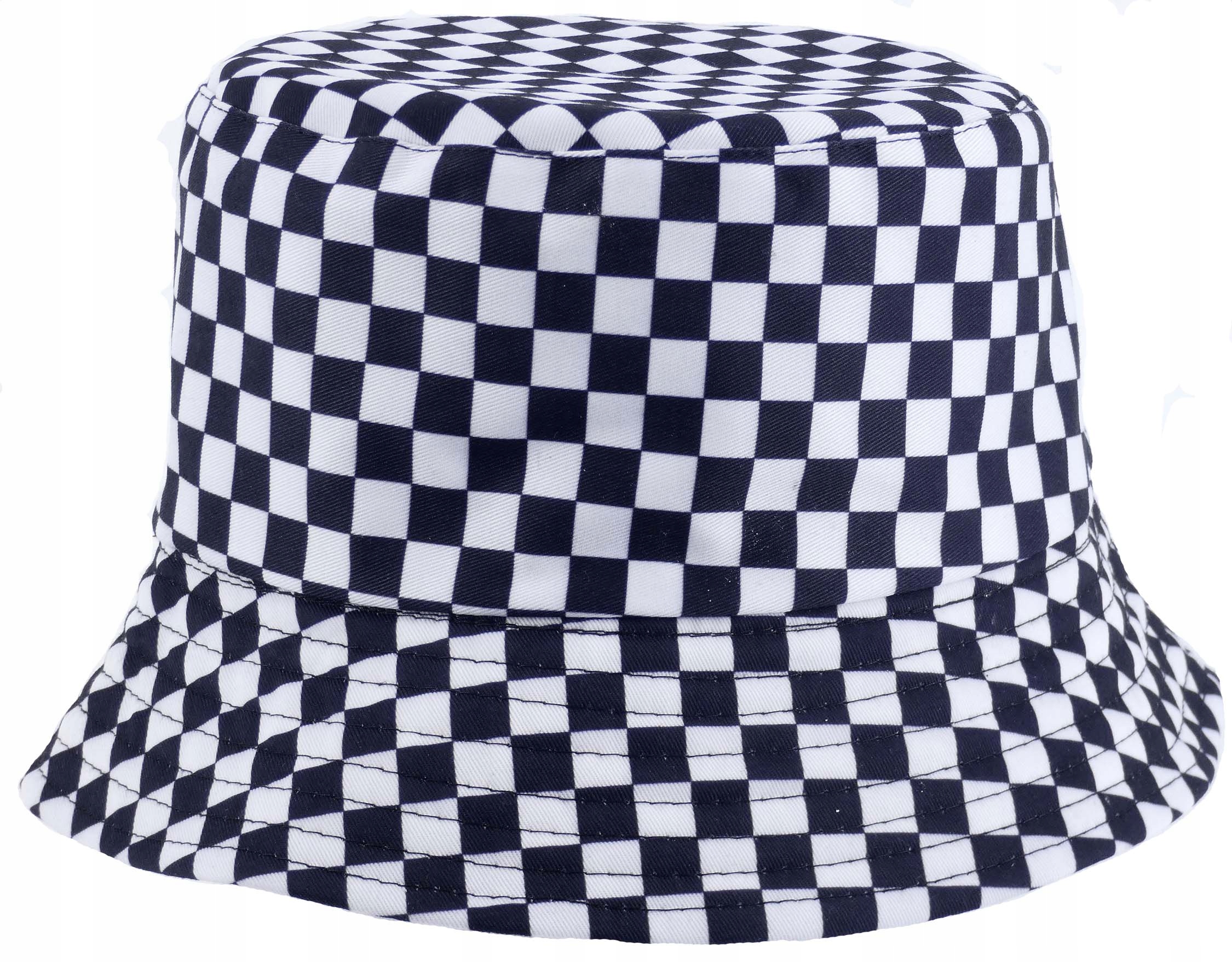 

Kapelusz Rybaczka bucket hat szachownica 54-58 cm