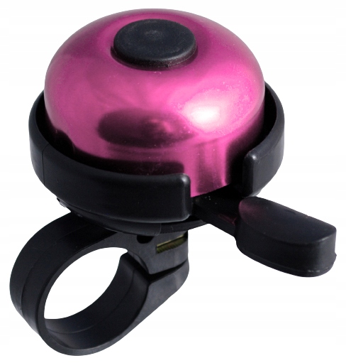 DZWONEK ROWEROWY RÓŻOWY MINI ALUMINIOWYOWY GŁOŚNY Marka BOB