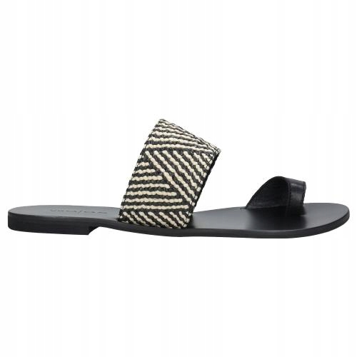 

Wojas Klapki damskie skórzane czarne r. 36