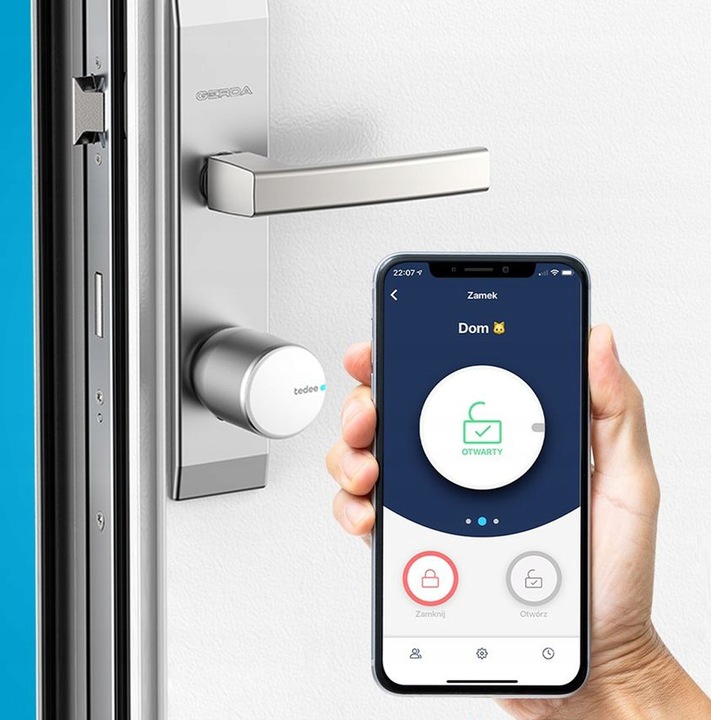 Mostek Bridge Tedee do elektronicznego zamka Gerda Seria Bridge