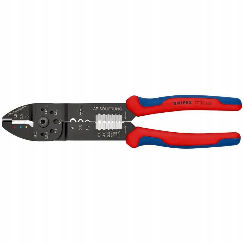 Kleště Na Lisování Kabelových Spojek 0,5-6,0 MM Kn 97 32 240