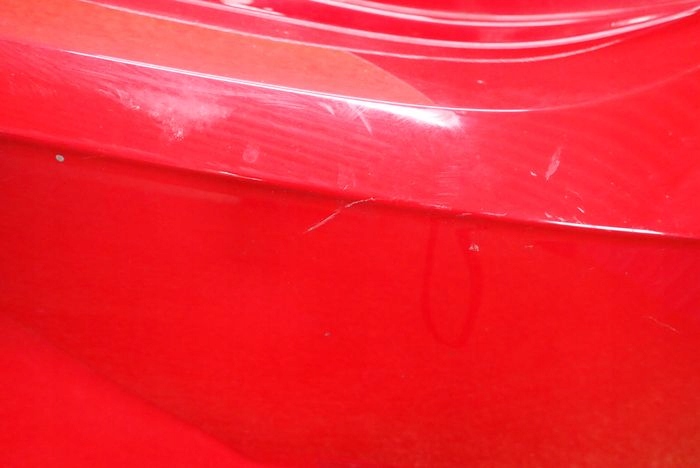VW POLO 17- bumper rear rear part