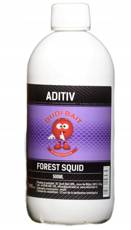 Zalewa Liquid Dudi Bait Forest Squid 500ml