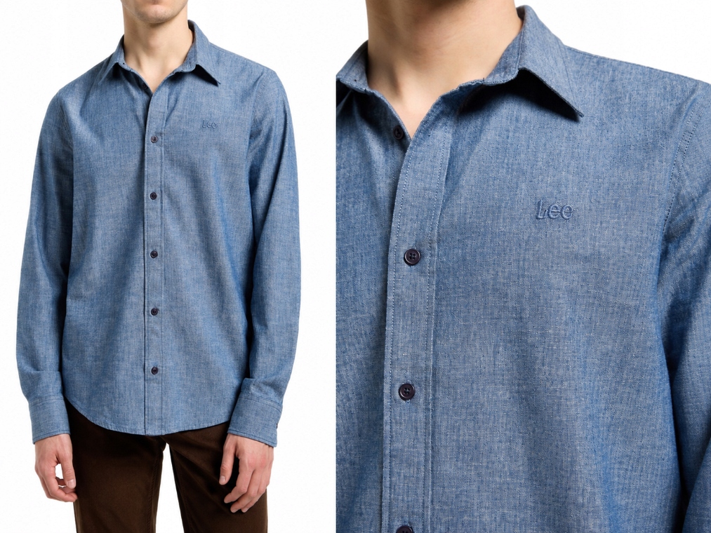 Lee pánská džínová košile Spatch Shirt Rinse XL