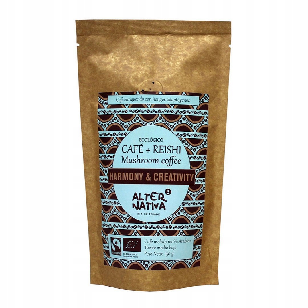 Mletá Káva Arabica S Reishi Fair Trade Bez Lepku Bio 150 g Alternati