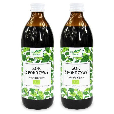 

Sok z pokrzywy Zestaw 1L ml Bio 2x500ml Pokrzywa