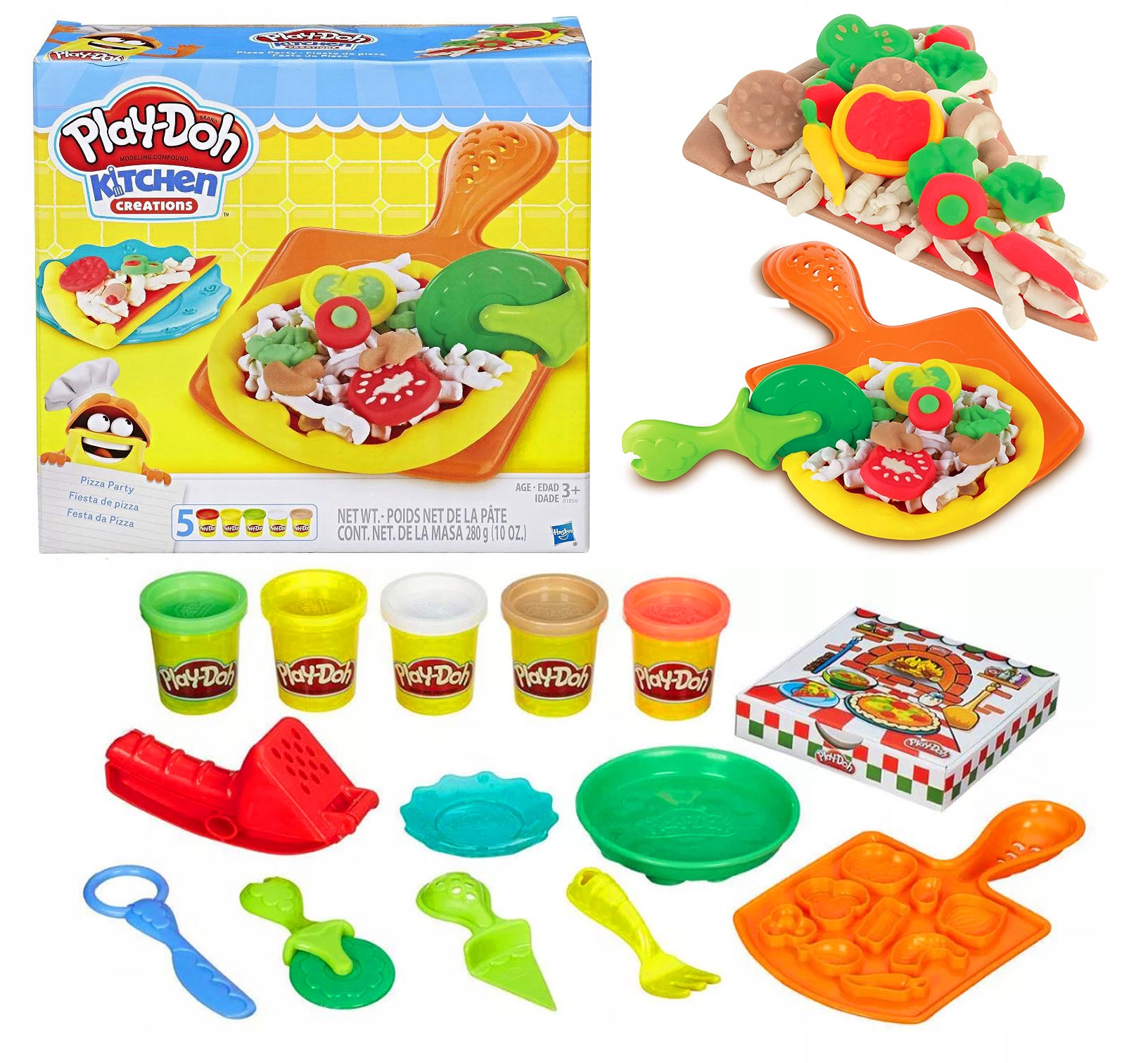 

Ciastolina Play Doh Zestaw Kitchen Pizza Party