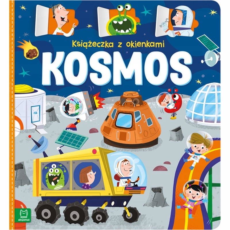 

Książeczka Z Okienkami Kosmos Otwierane Okienka Tw