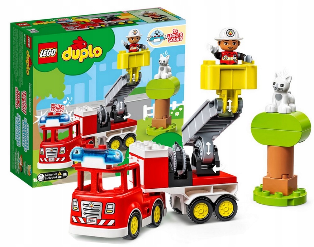 

Lego Duplo 10969 Wóz Strażacki