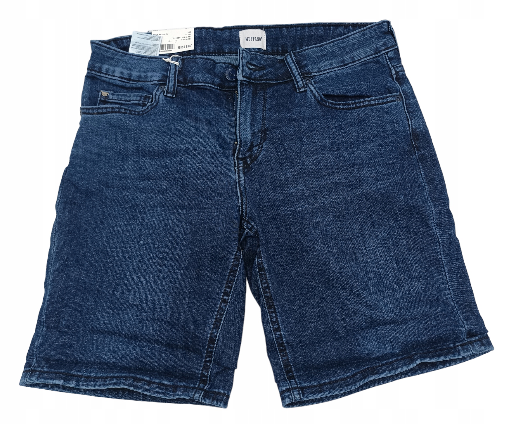 MUSTANG, dámske džínsové šortky pred koleno, r.W28