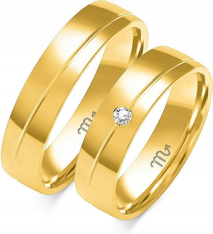 Zlatý snubní prsten jemný 14k 585 r 32 33 34, originální s gravírováním