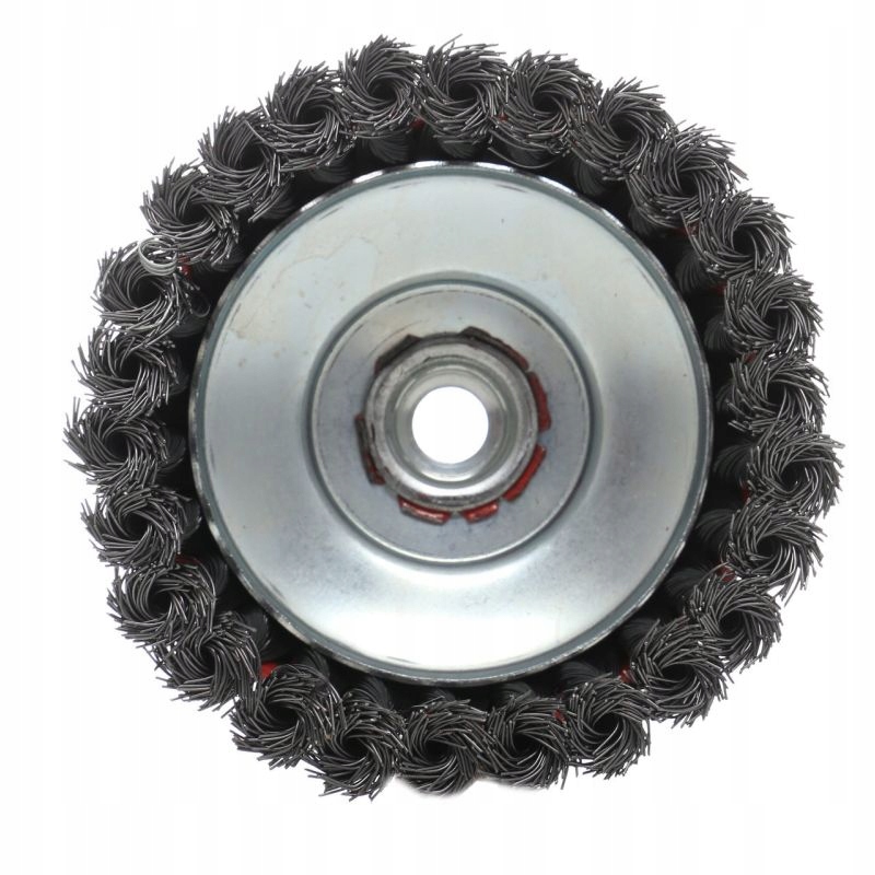 SZCZOTKA DRUCIANA CZOŁOWA DRUT SKRĘCANY 125 MM M14 Marka inny