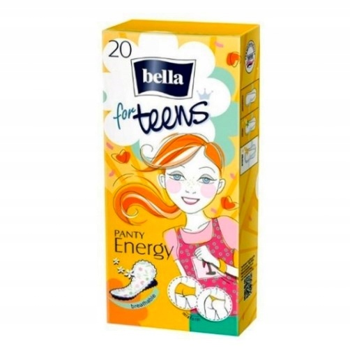 

Bella Wkładki higieniczne For Teens Ultra Energy
