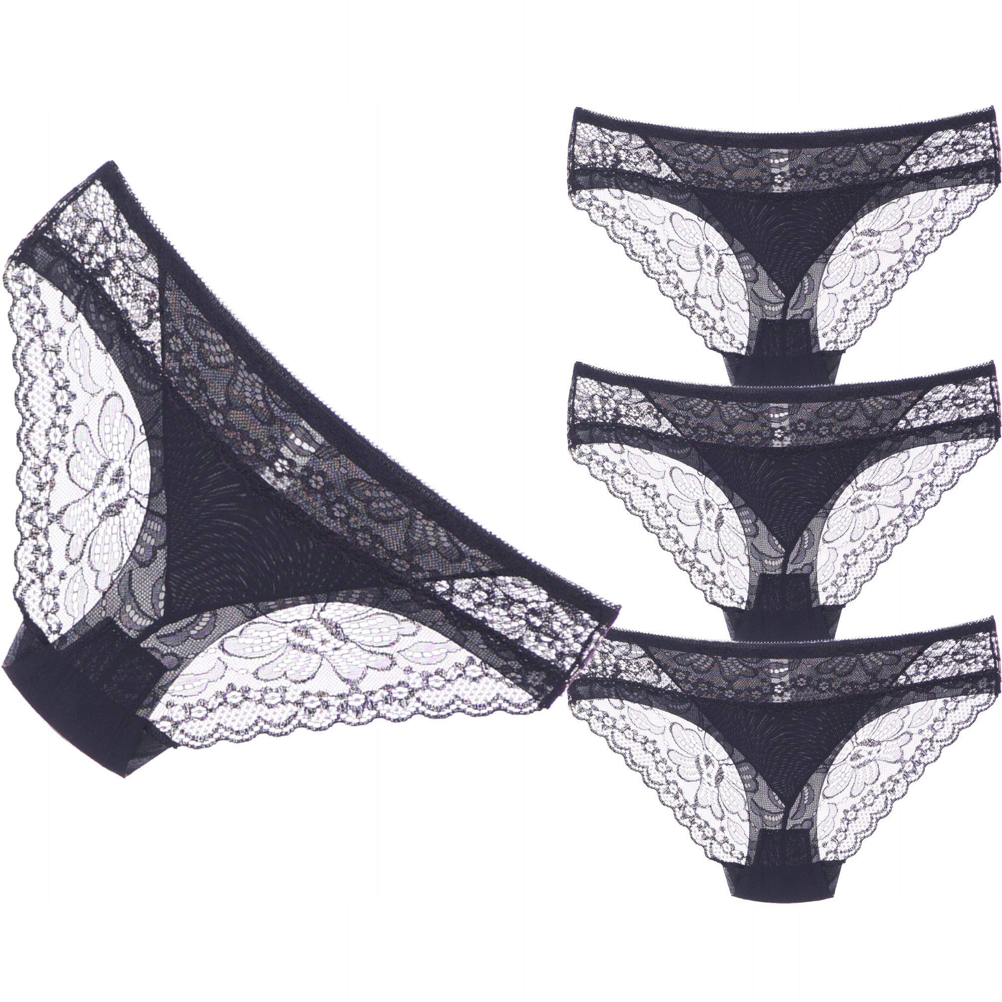 

Komplet Majtki figi Koronkowe laserowe Orirose