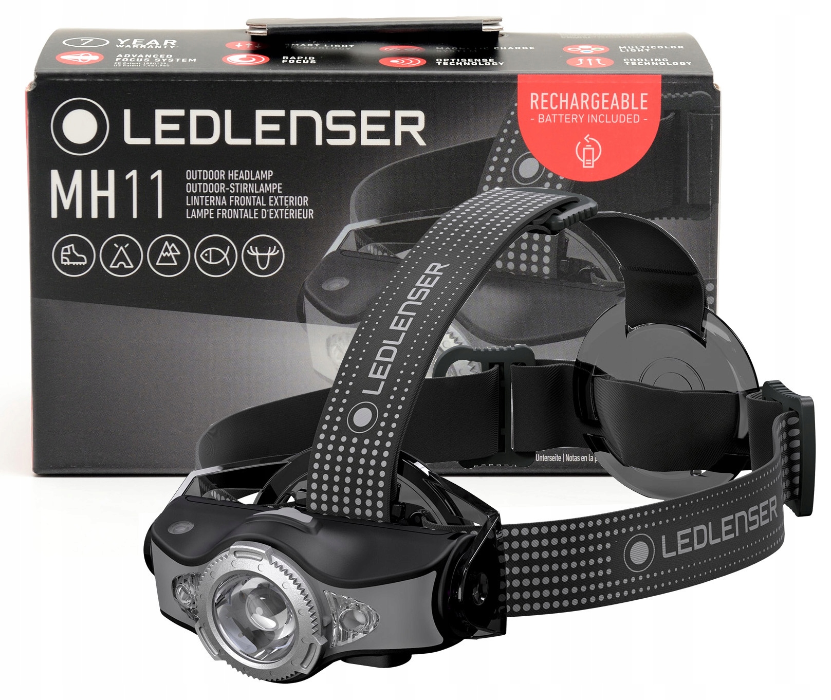 Latarka czołowa Ledlenser MH11 Bluetooth 1000 lm