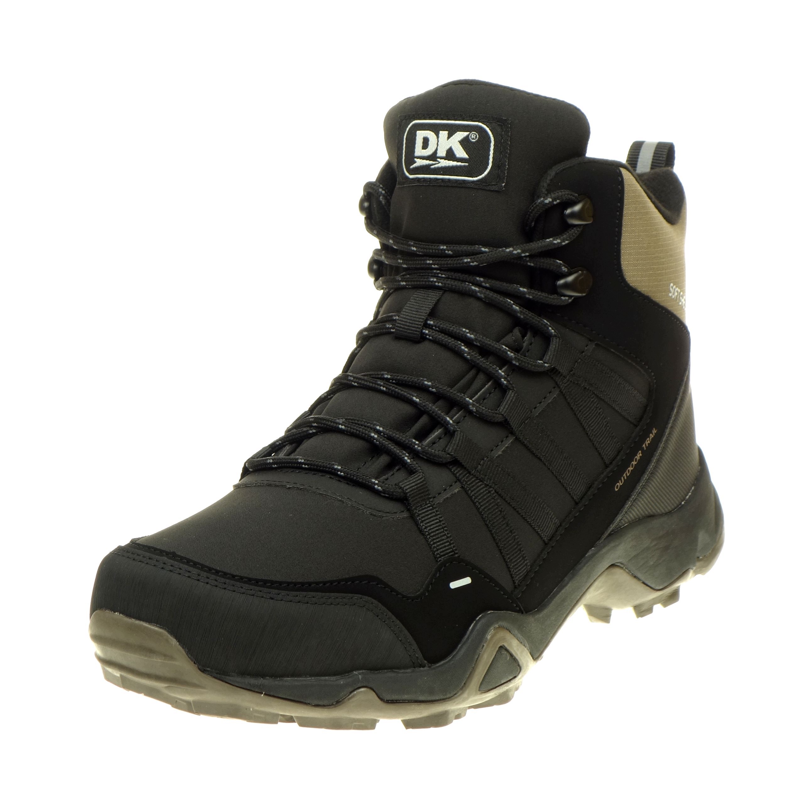 Buty Trekking Dk Ranger SoftShell Outdoor Trail Turystyczne Blk/Brown 42