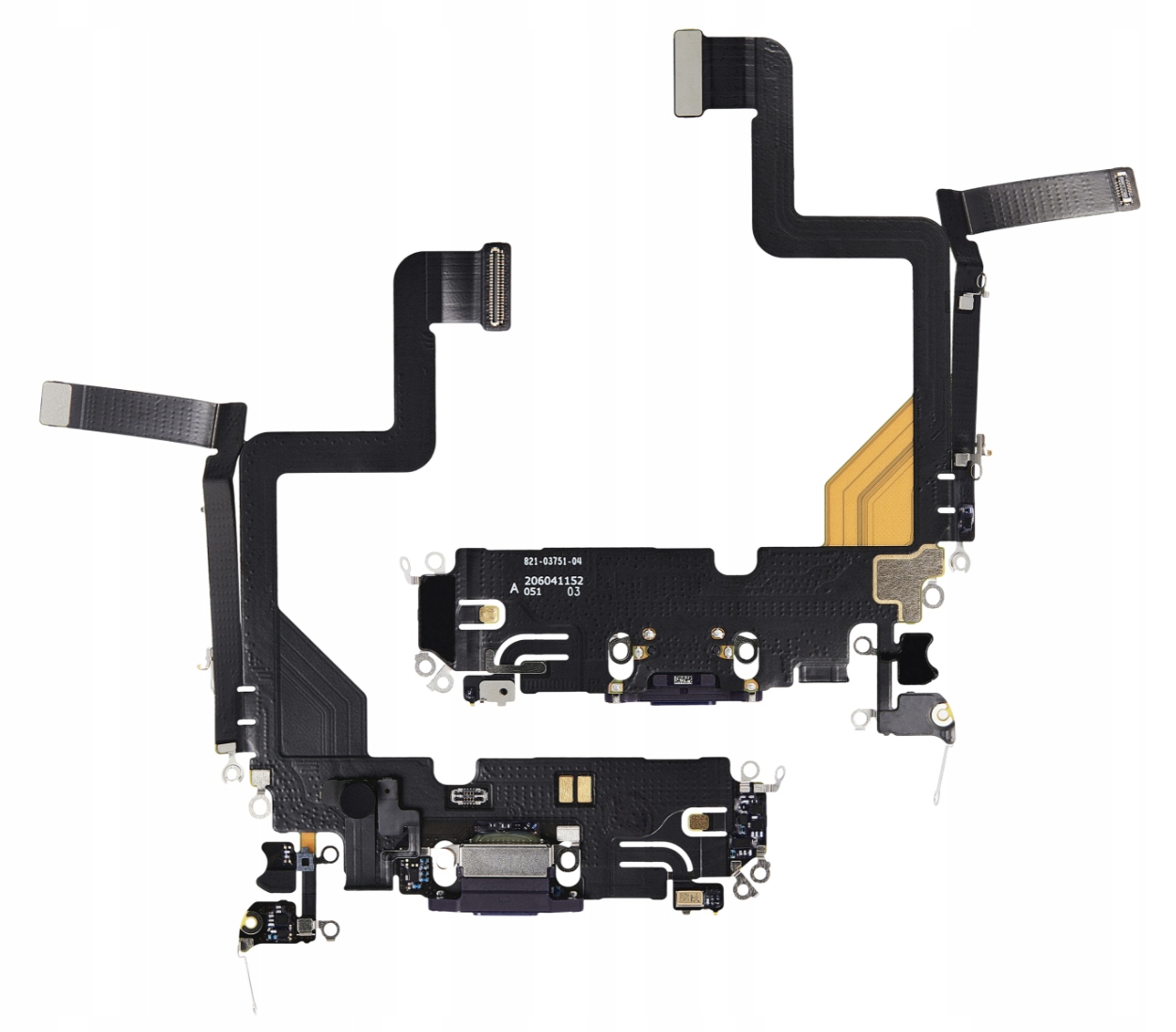 Hq Usb nabíjecí konektor pro Apple iPhone 14 Pro, fialový (Deep Purple)