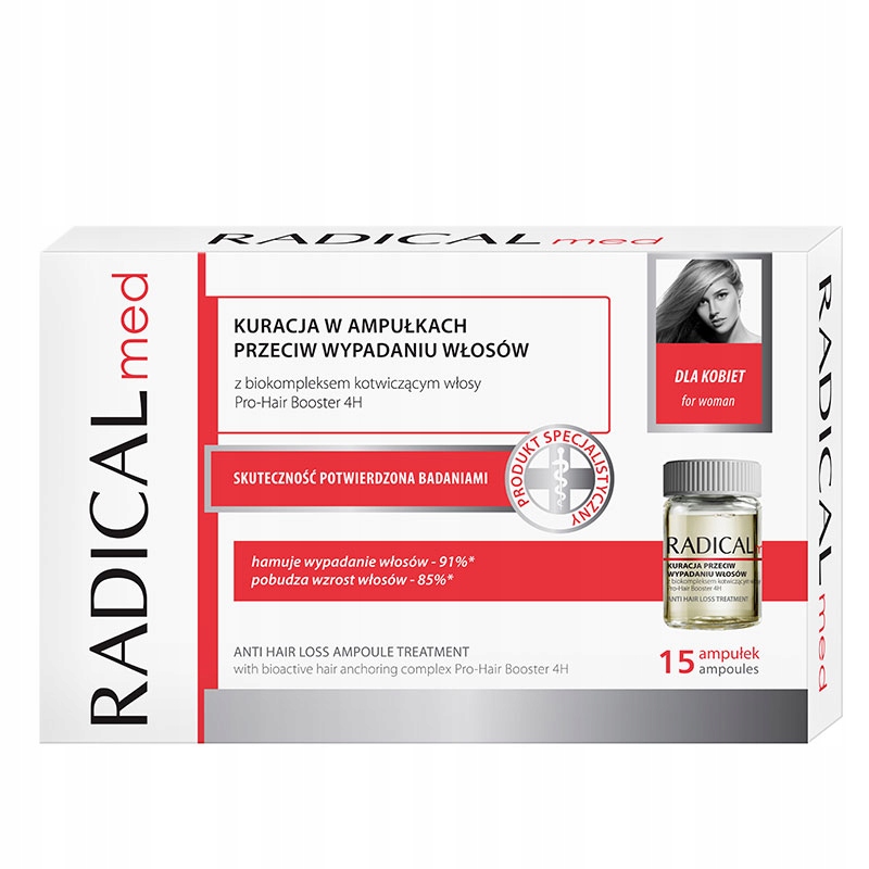 

Radical Med Kuracja w ampułkach dla kobiet