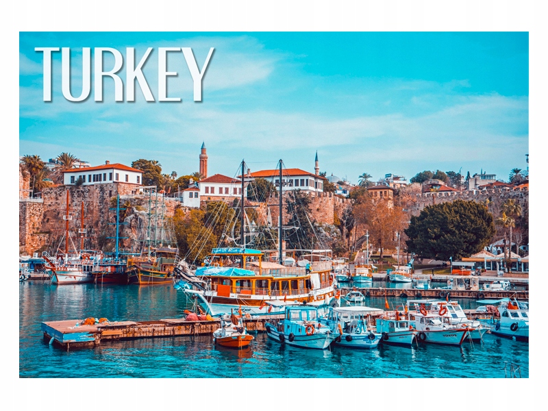 

Turcja Antalya Krajobraz Magnes na lodówkę