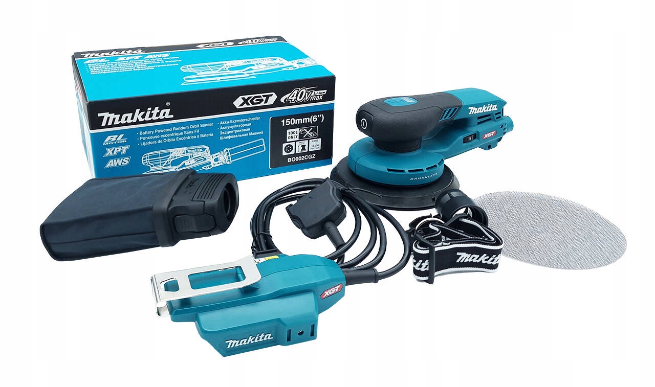 Makita Szlifierka mimośrodowa akumulatorowa 150mm 40V Xgt BO002CGZ