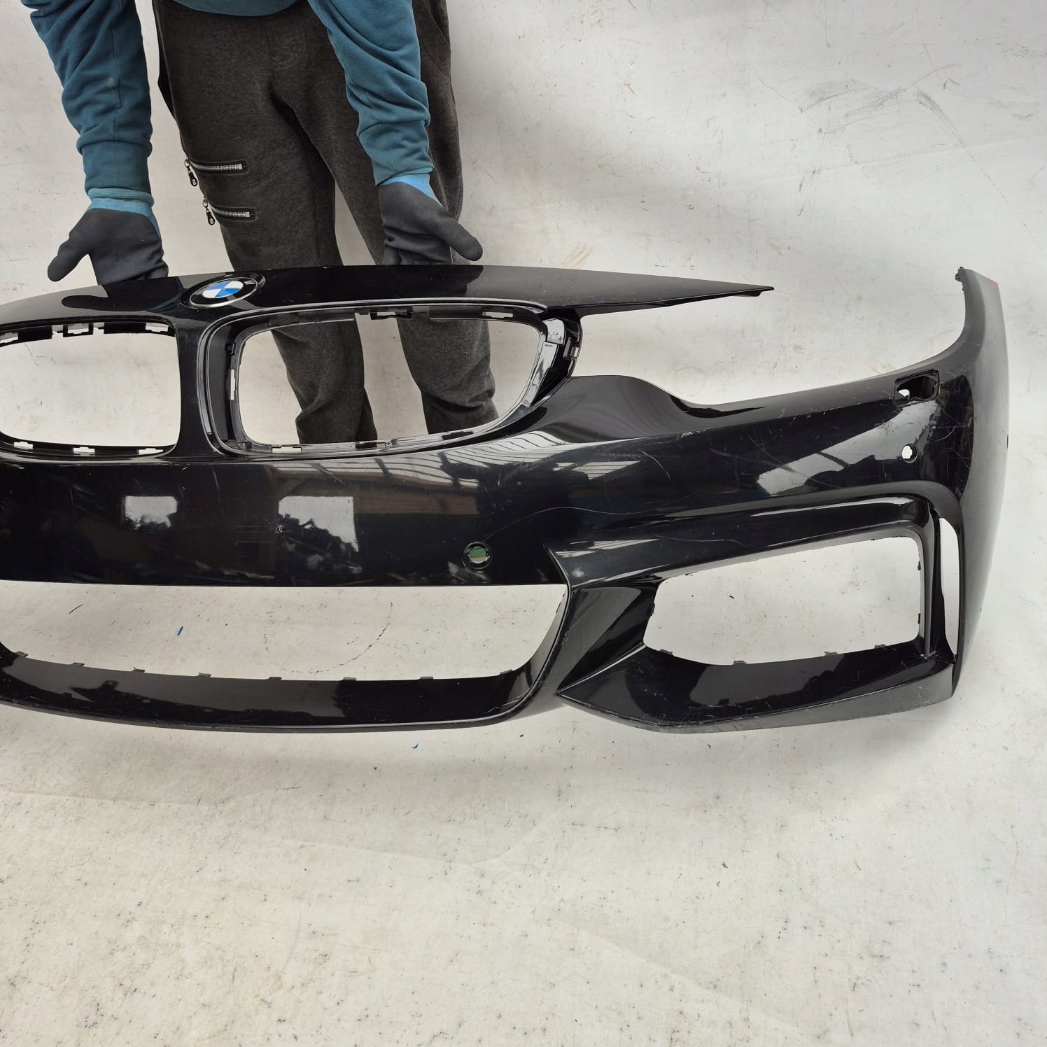 BMW 4 F32 m-packet 13-21 bumper front front washer 6XPDC