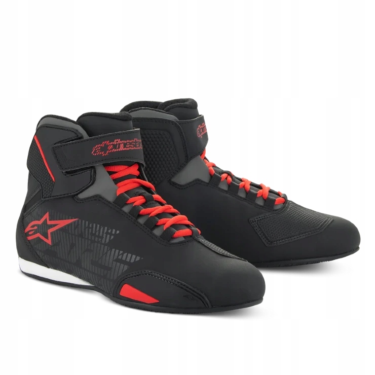 Topánky Alpinestars Sektor Black Red 43