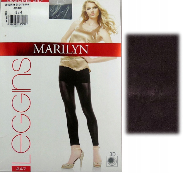 Marilyn Legginsy 247 Long R1/2 chocolate WYPRZEDA