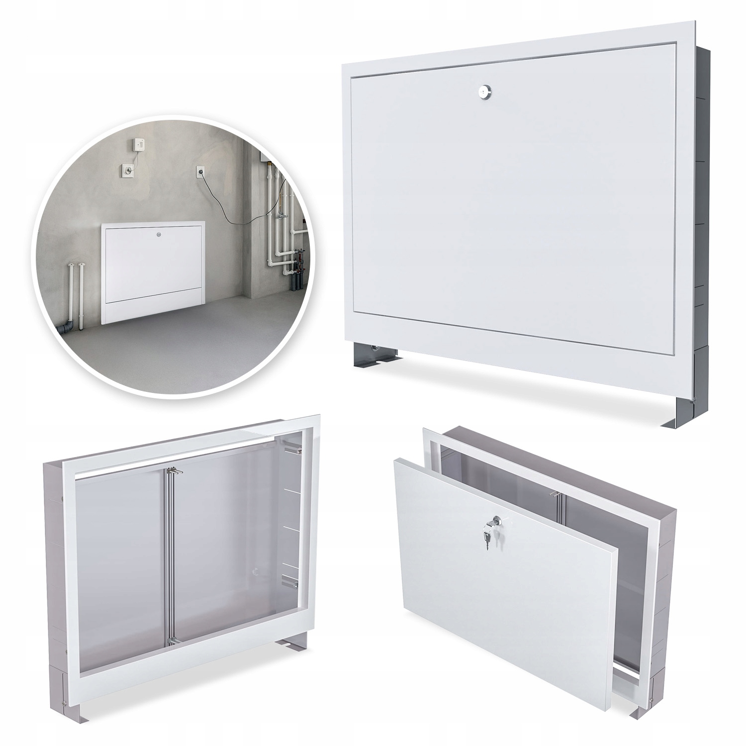 Podomítková Skříňka Pro Rozdělovač 11-12 Obvodová Skříňka Rozdělovače