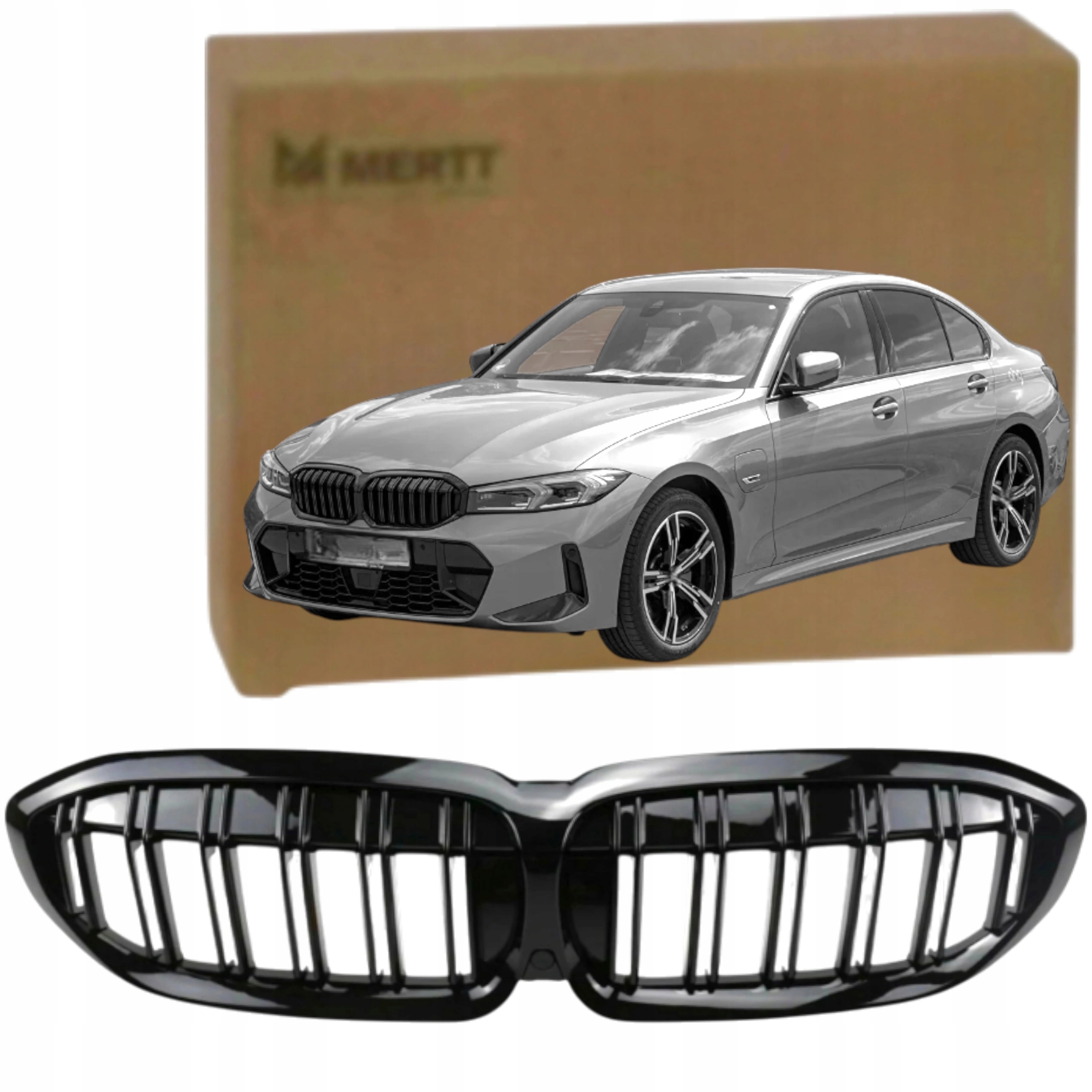 Gril Nerki Kratka atrapa černý lesk 51138072085 Bmw Série 3 G20 G21