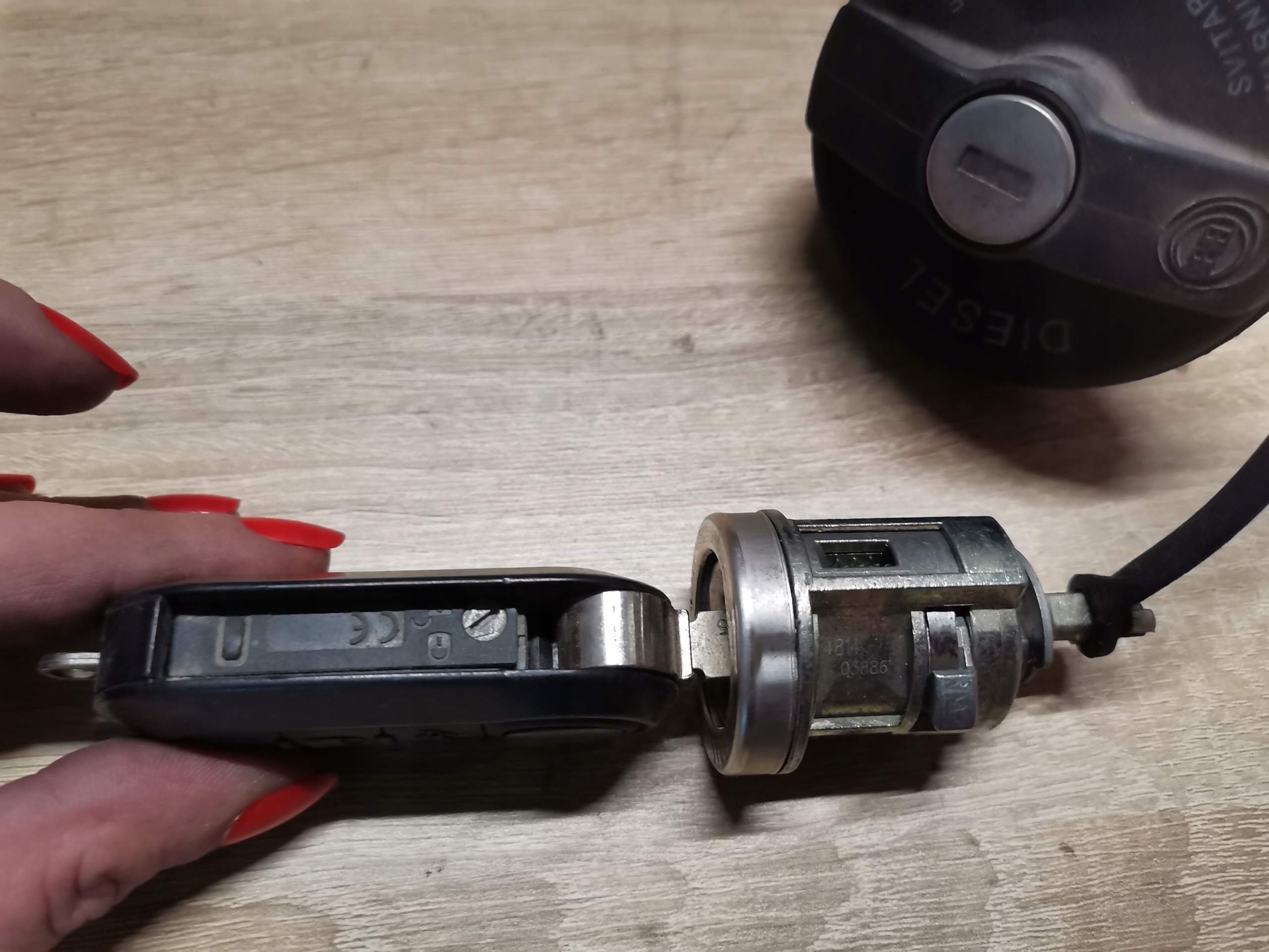 Bouchon Réservoir Carburant Clé PILOT Insert FIAT DUCATO III 06-14