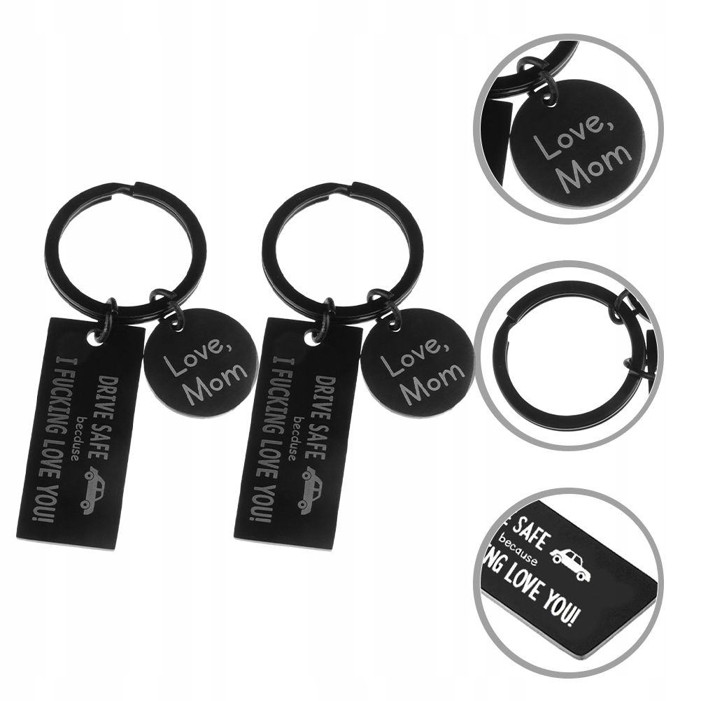2PCS CREATIVE KEY CAINS DEKORACYJNE KLĘCZNIK Tematyka, motyw other