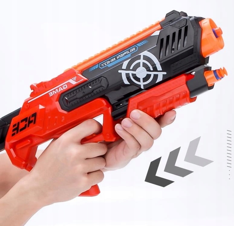 KARABIN PISTOLET NA STRZAŁKI PIANKOWE + MAGAZYNEK Certyfikaty, opinie, atesty CE